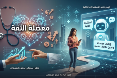معضلة الثقة في المنظومة الطبية الحديثة: تحليل سلوكي لجمود المبيعات وأثره على نمو العيادات